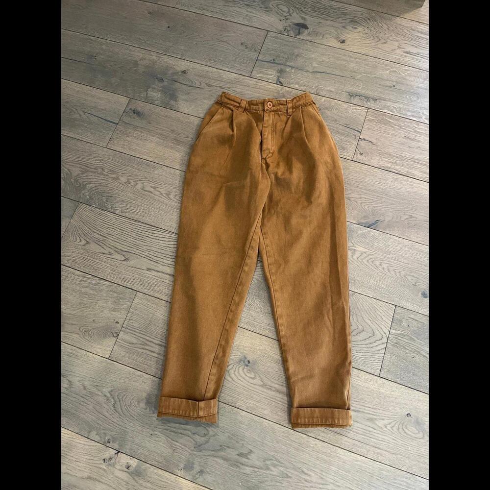 Stylish Tan Women's Trousers